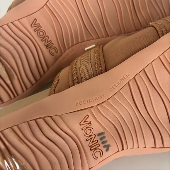 Vionic Rest Sarah Adjustable Slide Sandals Orthotic Arch Support Rose Women’s 12 - Picture 7 of 8